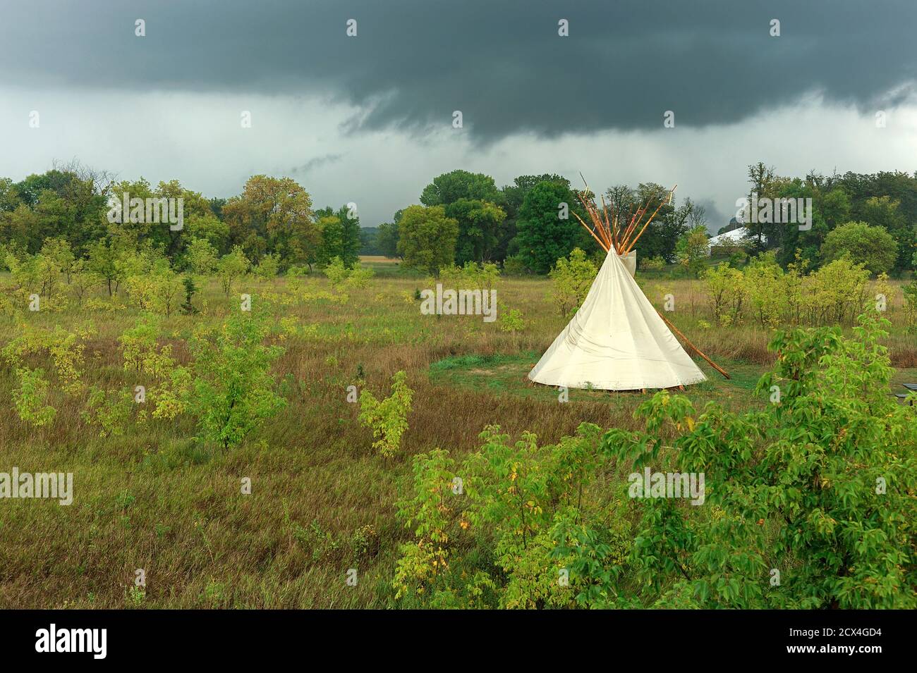 América del Norte, Medio Oeste, Minnesota, Granite Falls, Upper Sioux