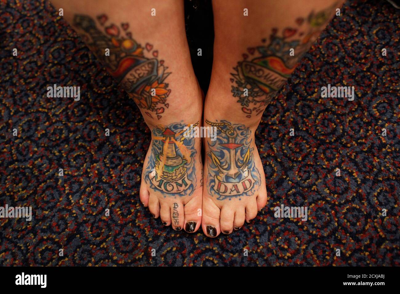 Tatuaje De Mama Y Papa Fotos E Imagenes De Stock Alamy