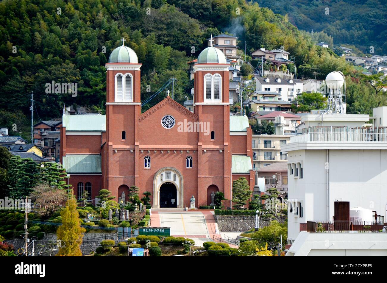 La Catedral de la Inmaculada Concepción (Urakami) de Nagasaki Foto de stock