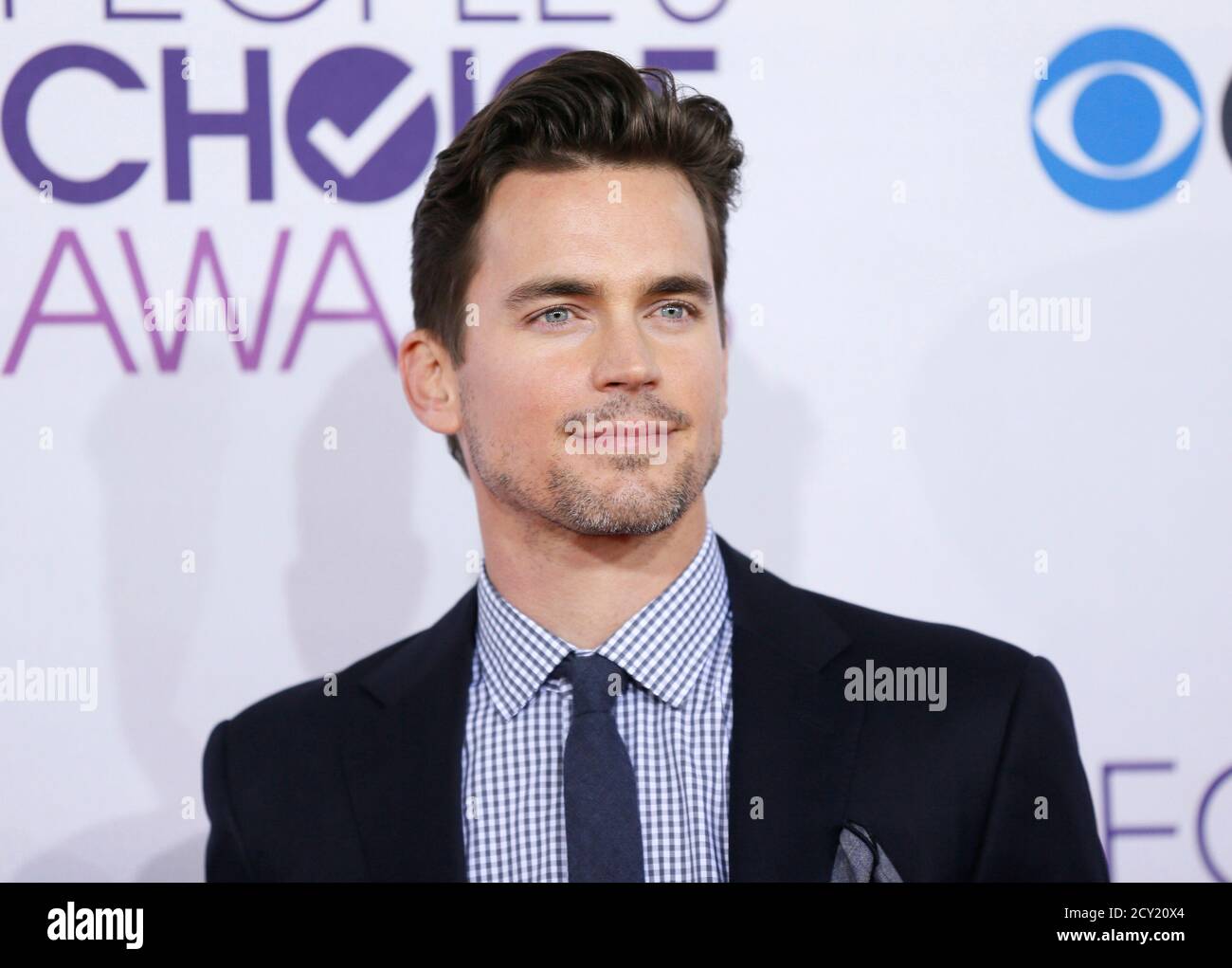 Actor Matt Bomer, of the series "White Collar," arrives at the 2013  People's Choice Awards in Los Angeles, January 9, 2013. REUTERS/Danny  Moloshok (UNITED STATES - Tags: ENTERTAINMENT) (PEOPLESCHOICE - ARRIVALS  Fotografía de stock - Alamy