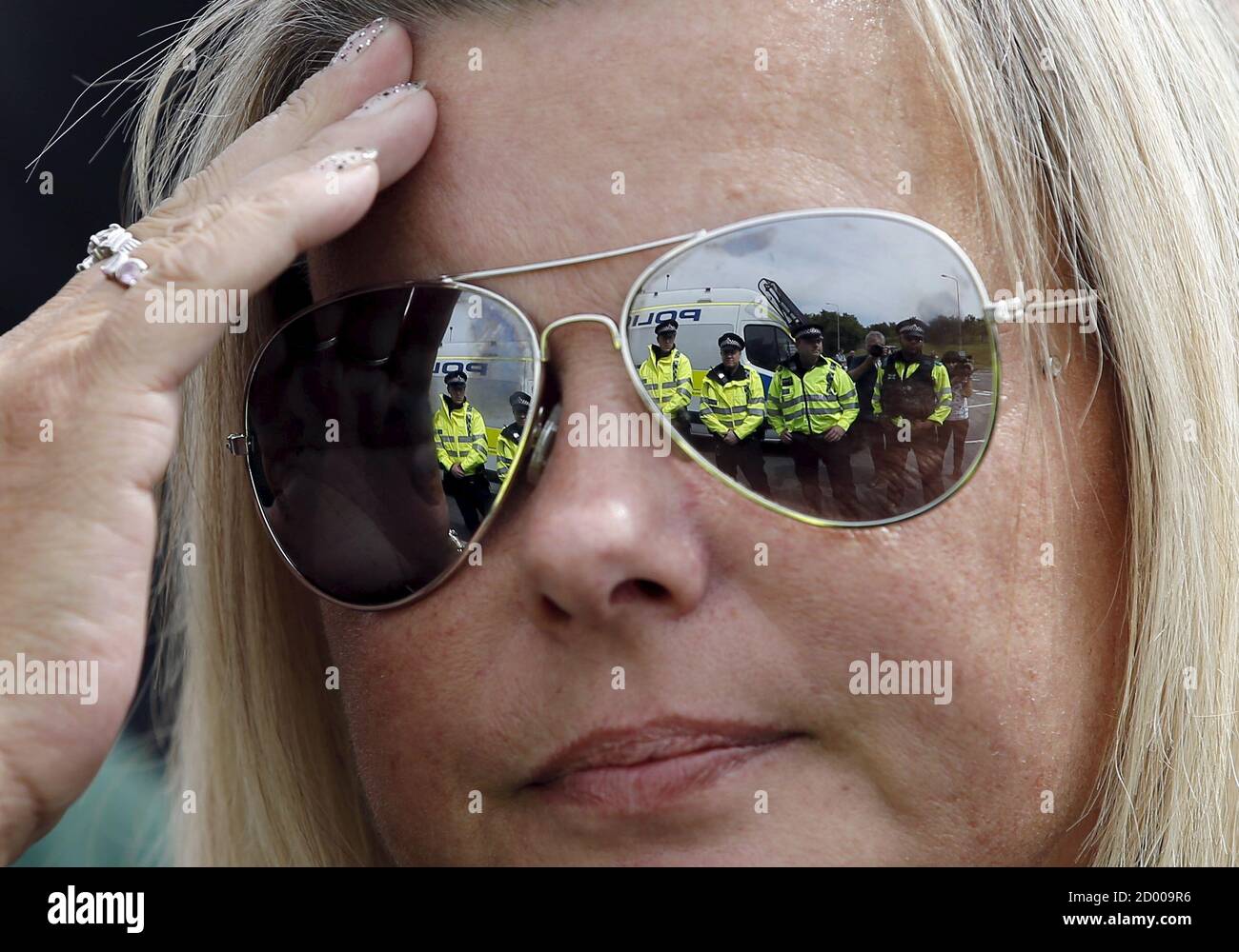 Espejos gafas pilotos gafas policía gafas faschingsbrille plata-negro