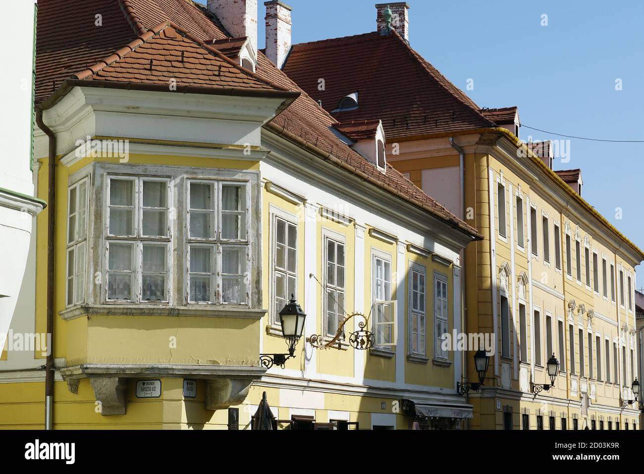Győr, Raab, Provincia de Győr-Moson-Sopron, Hungría, Magyarország, Europa Foto de stock