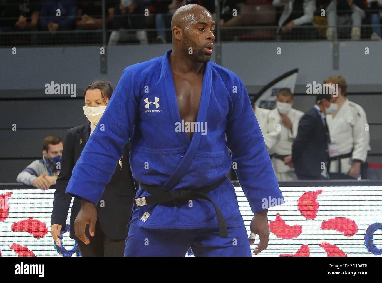 Teddy de PSG Judo durante el campeonato francés por equipos del club 2020 el