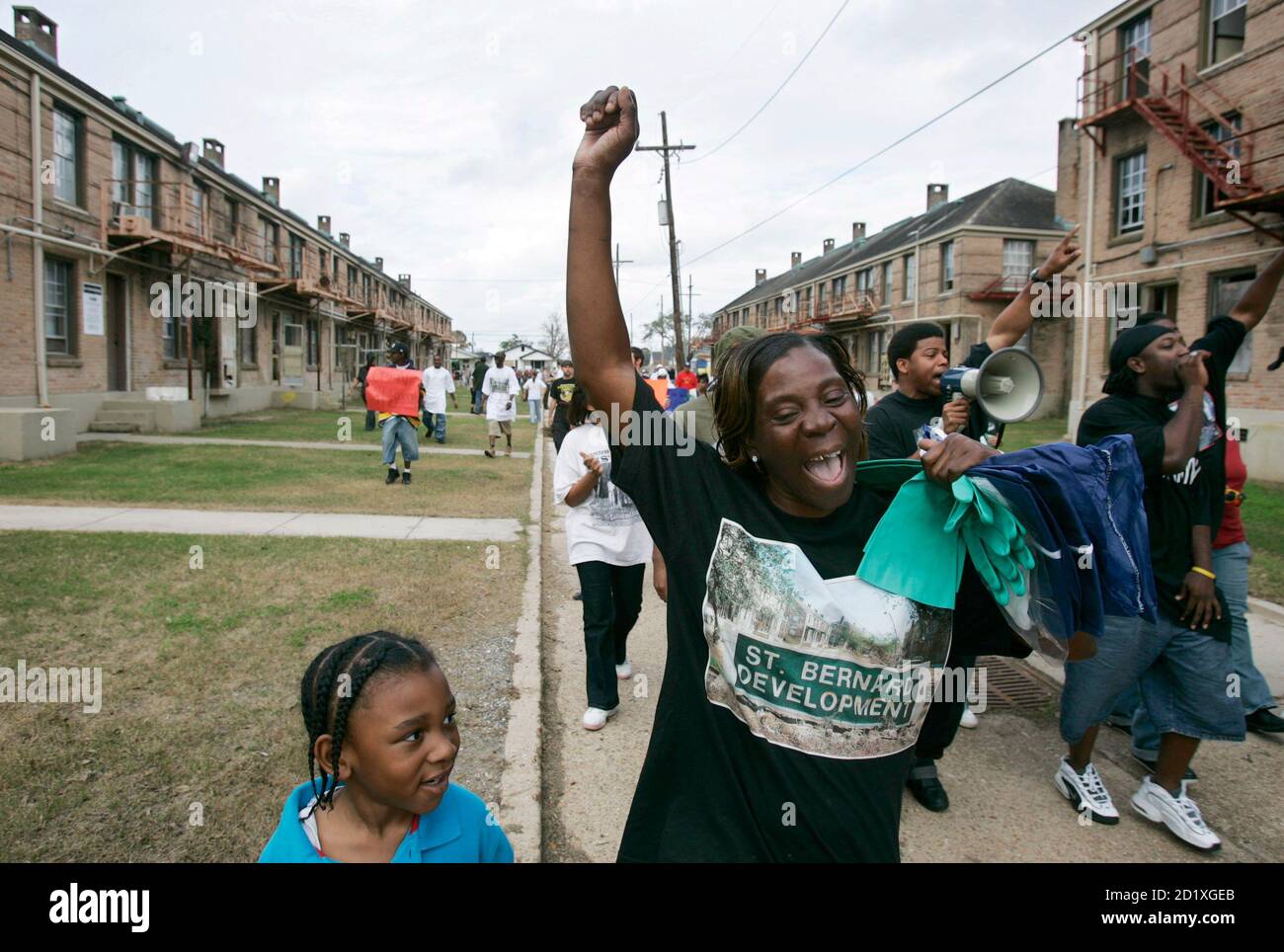 Stephanie Mingo, a former resident of the St. Bernard Public Housing