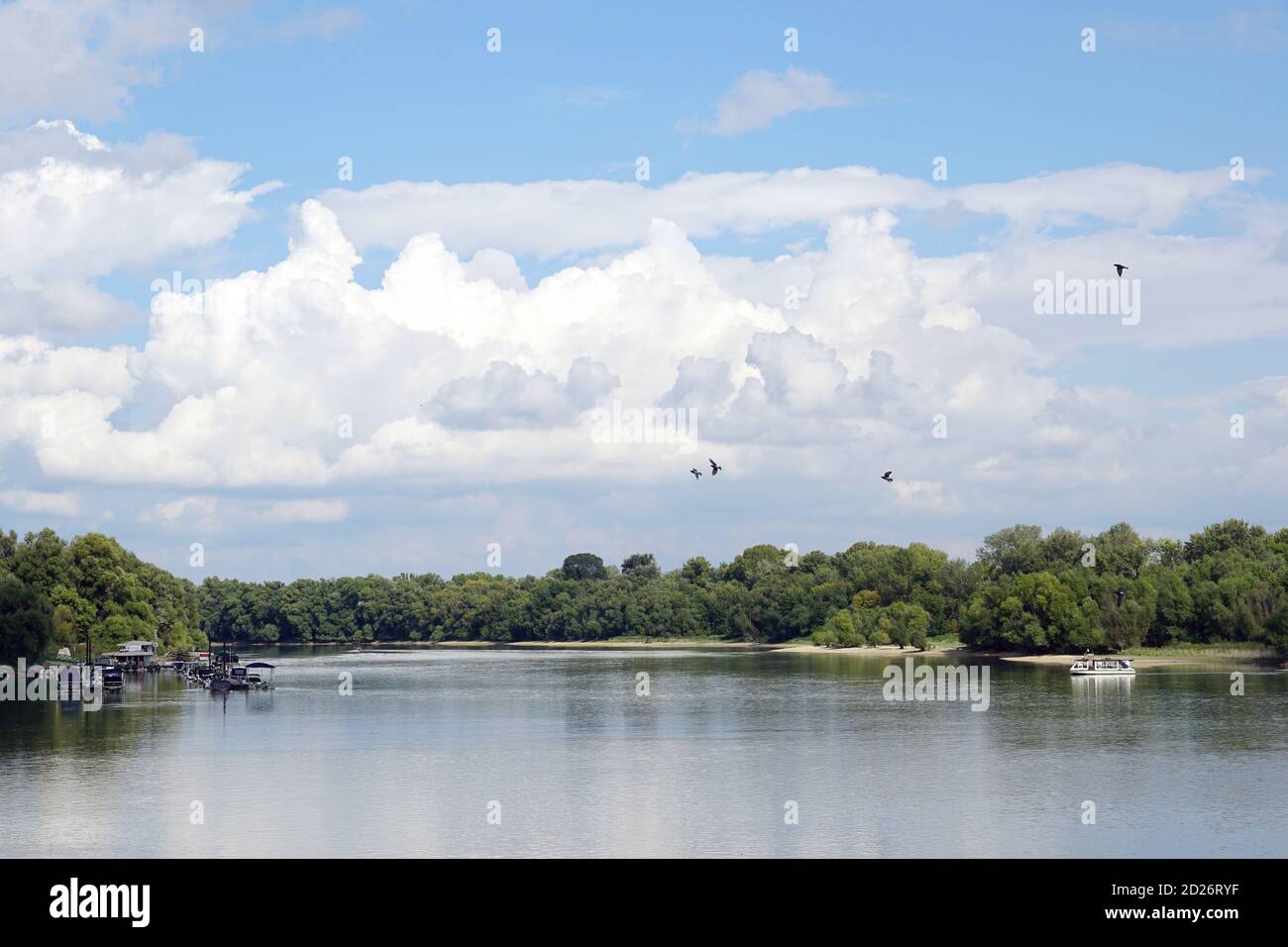 Río Danubio, Szentendre, Condado de Pest, Hungría, Magyarprszág, Europa Foto de stock