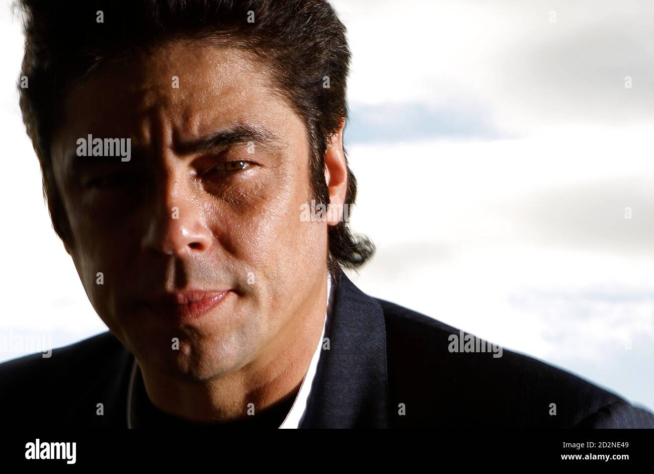 Actor Benicio Del Toro, who stars in the movie "The Wolfman," poses for a  portrait in Los Angeles February 6, 2010. Del Toro, who won an Oscar  playing a tough cop in
