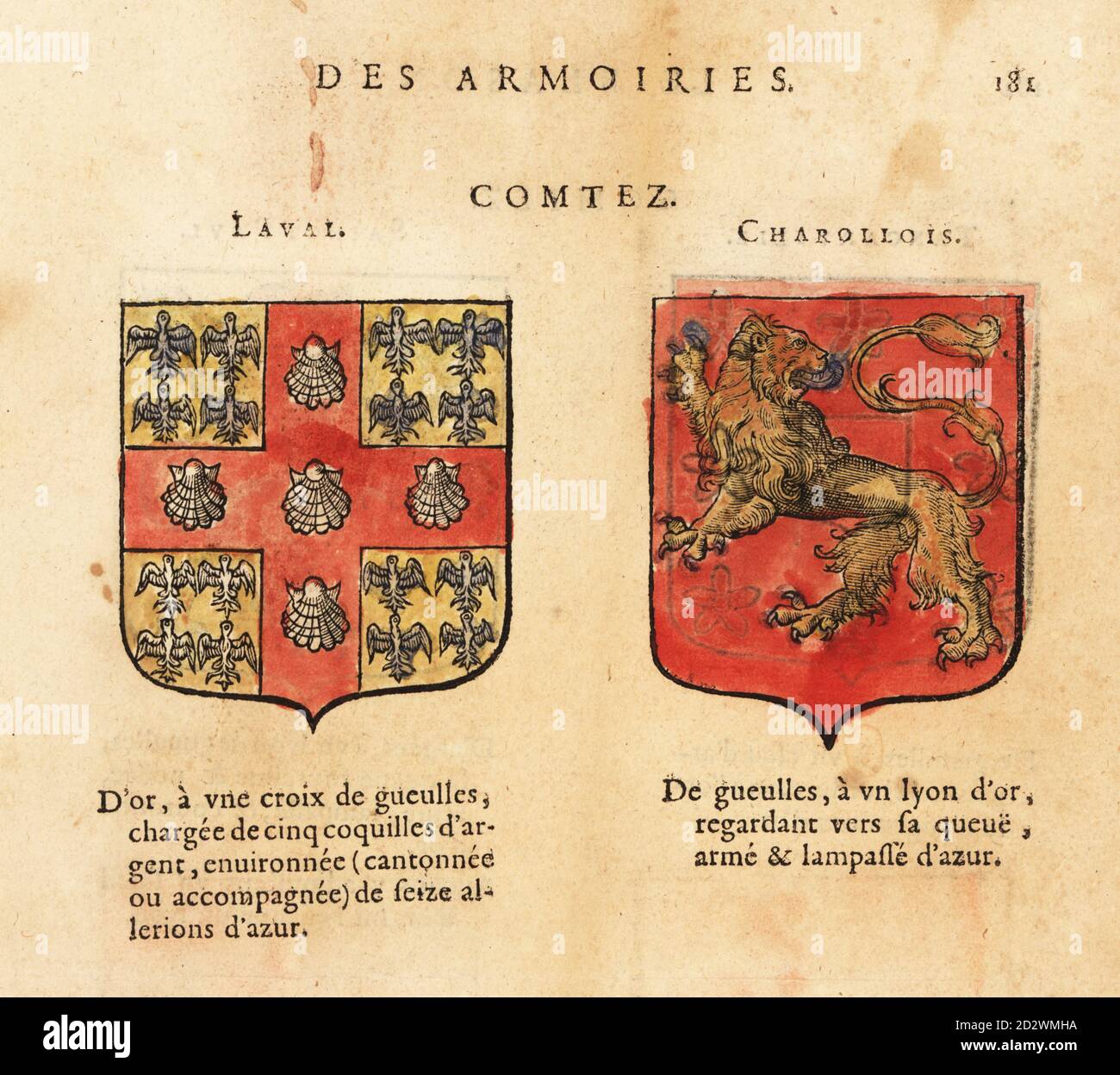 Le blason des armoiries fotografías e imágenes de alta resolución - Alamy