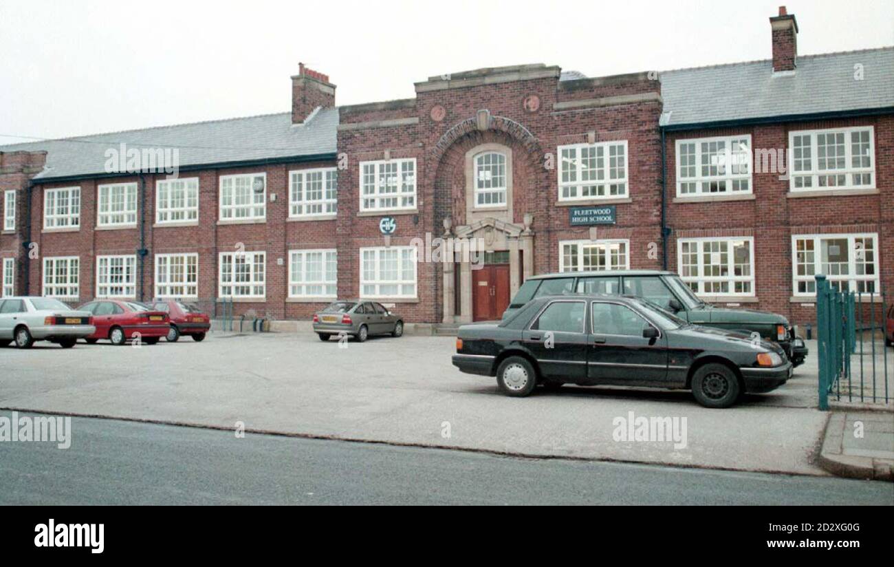 Fleetwood High School, Lancs, donde la maestra de escuela asesinada