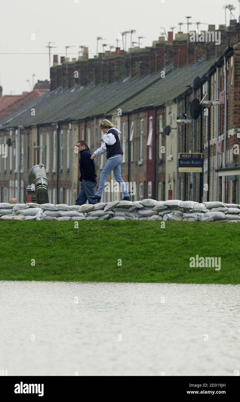 Las calles de la zona de Leeman Road de York están detrás de las