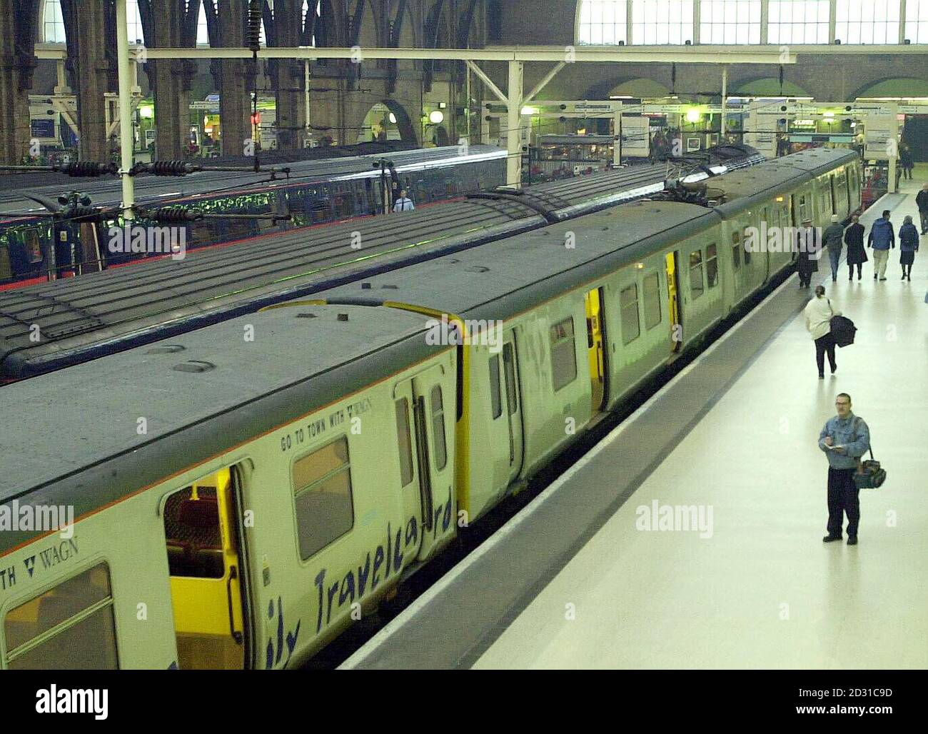 Un comienzo tranquilo en Londres Kings Cross, Londres, pero la escapada