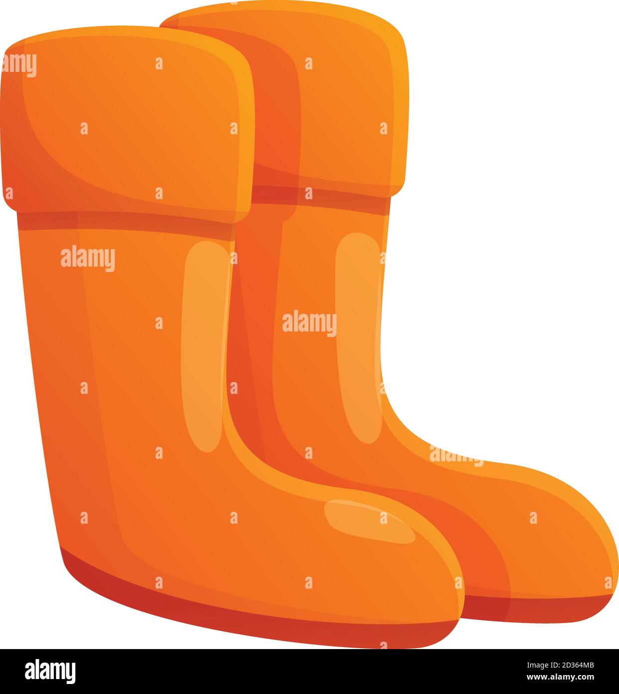 Icono de botas de otoño. Dibujos animados de otoño botas icono vector para  diseño web aislado sobre fondo blanco Imagen Vector de stock - Alamy