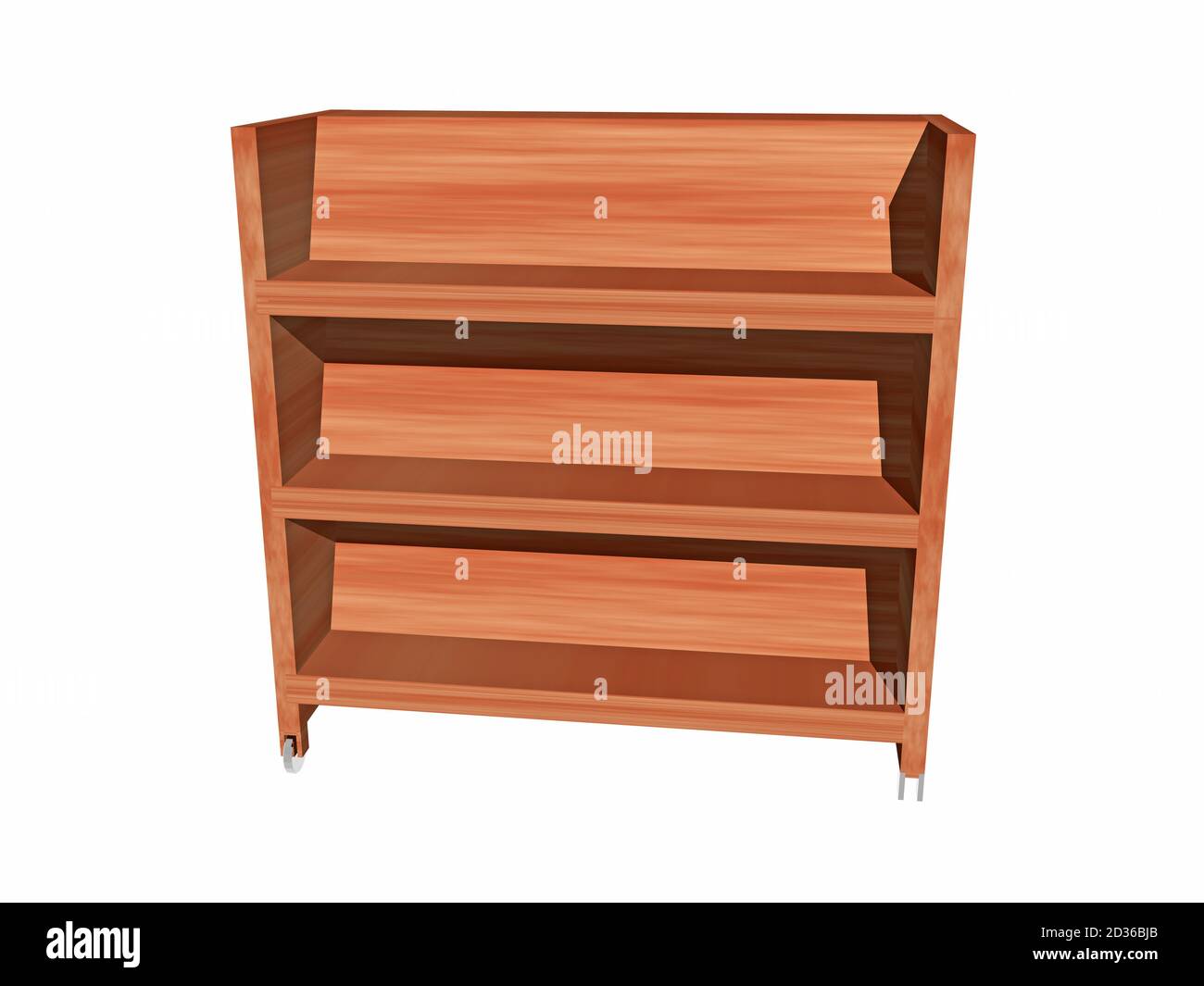 pequeño estante de madera en el pasillo Fotografía de stock - Alamy