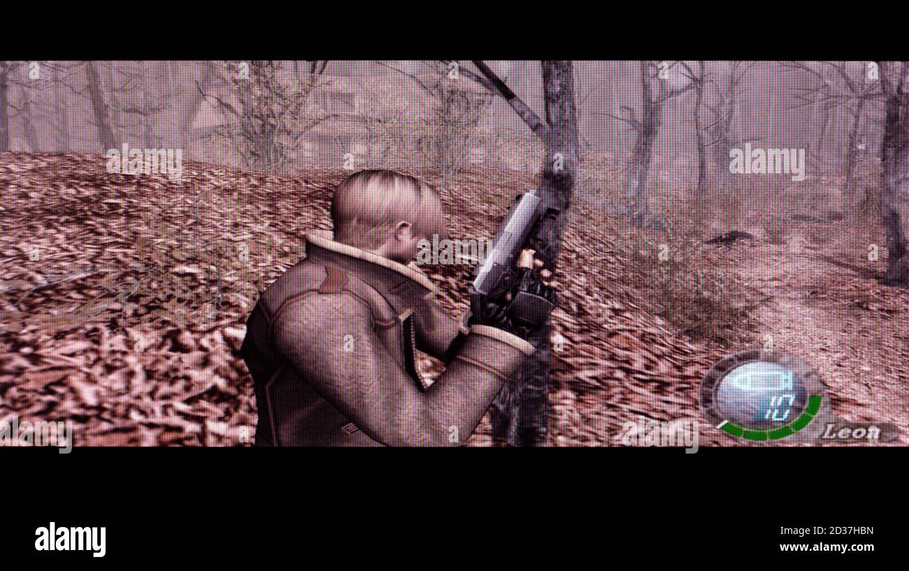 Resident Evil 4 - Sony PlayStation 2 PS2 - Editorial usar solo Fotografía  de stock - Alamy