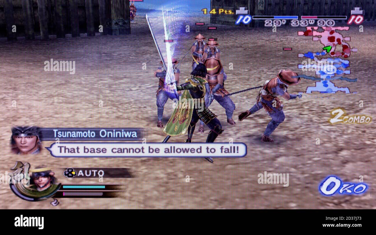 Samurai Warriors 2 - imperios - Sony PlayStation 2 PS2 - sólo uso editorial  Fotografía de stock - Alamy