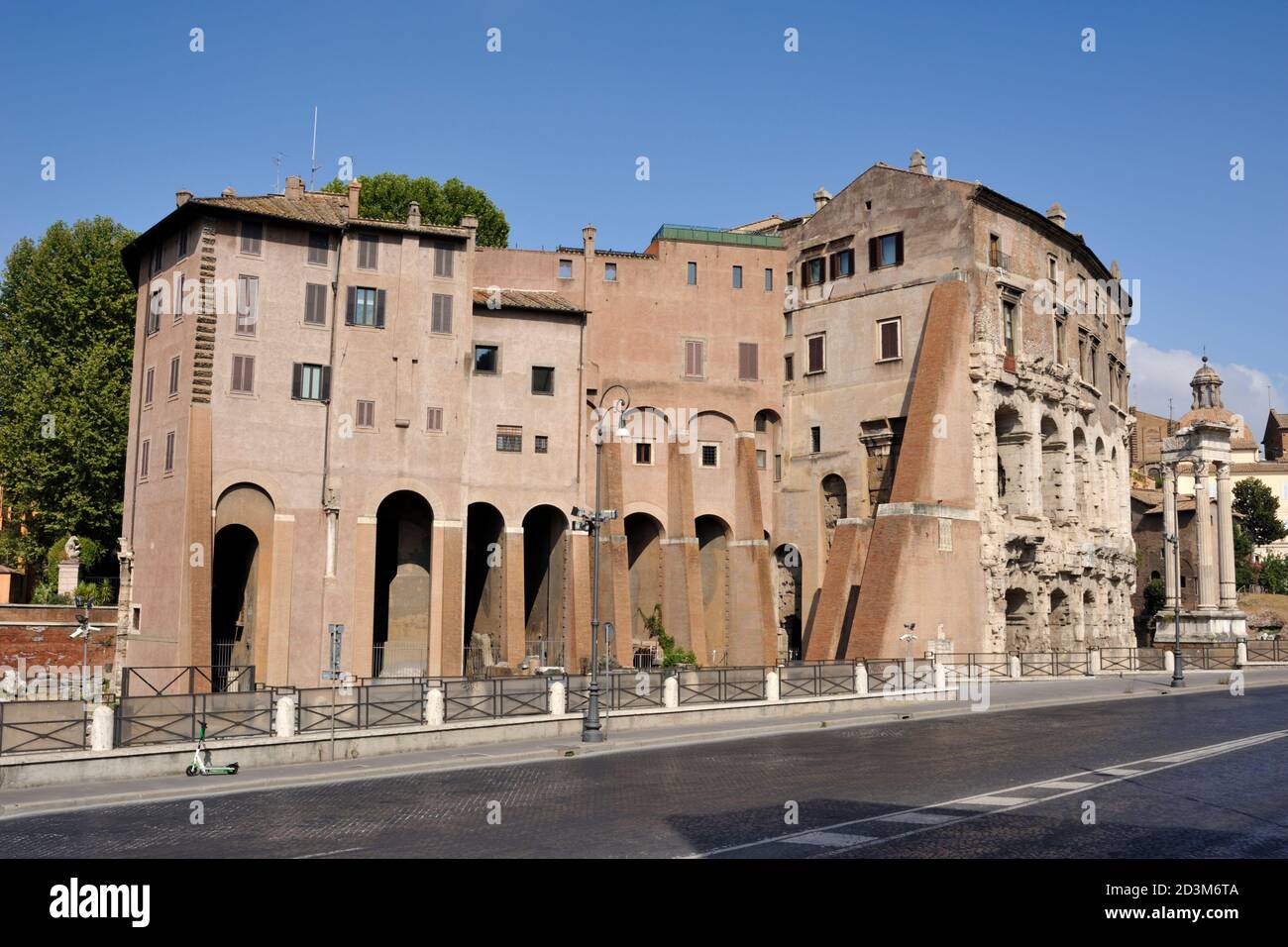 italia, roma, palazzo orsini (teatro di marcello) Foto de stock