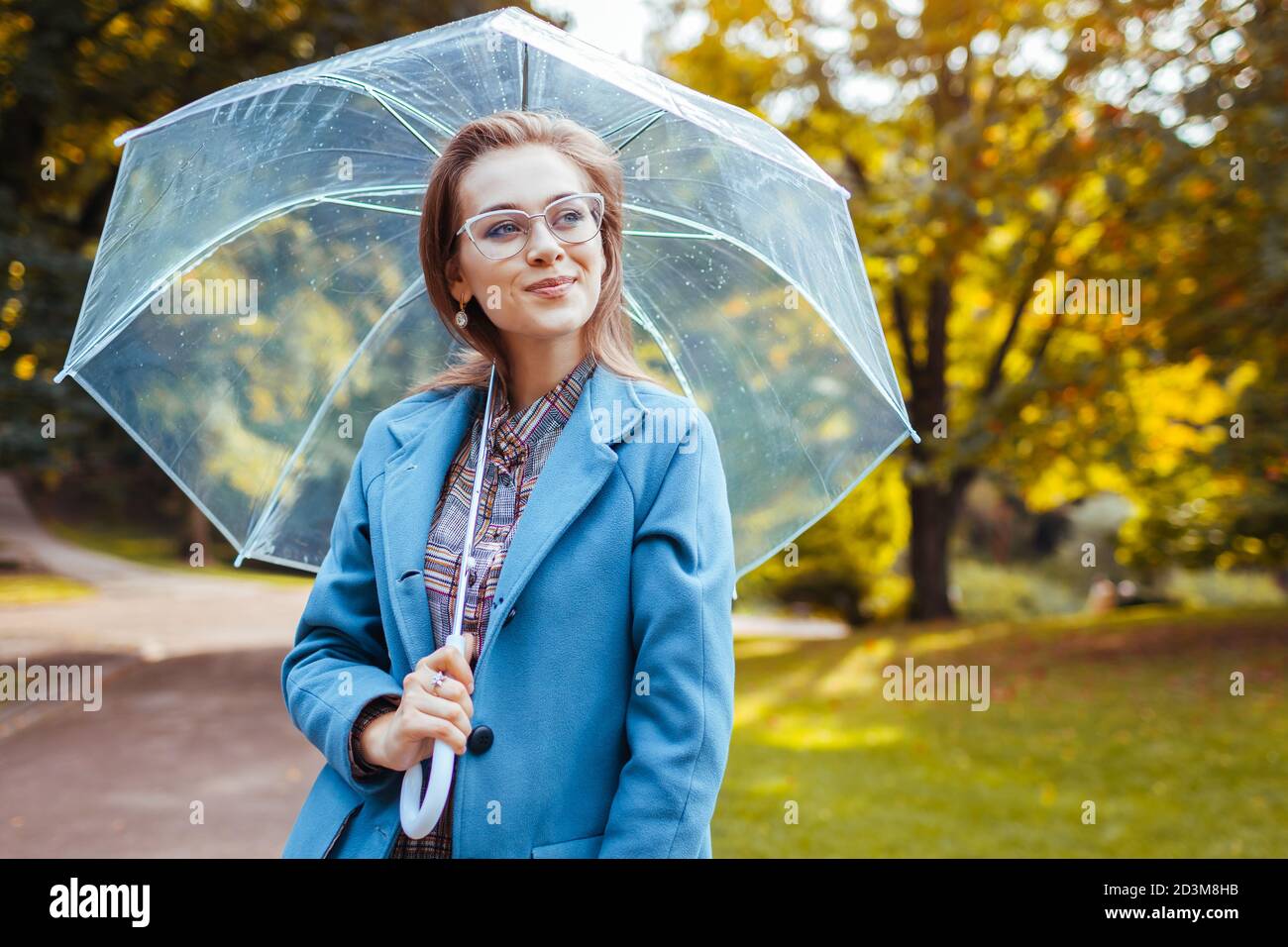Paraguas transparente otoño Clearance