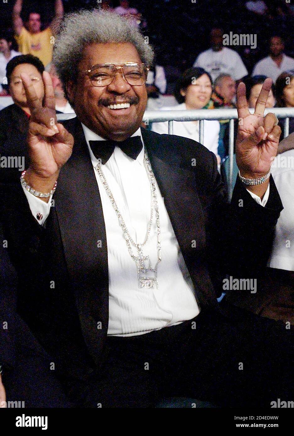 Don King Y Evander Holyfield Fotos e Imágenes de stock Alamy