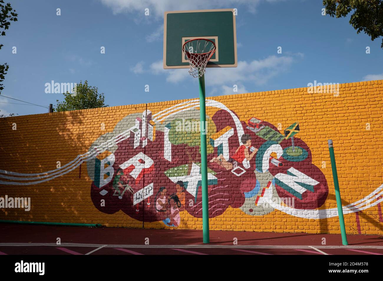 Cancha de baloncesto de la media luna de canterbury fotografías e imágenes  de alta resolución - Alamy