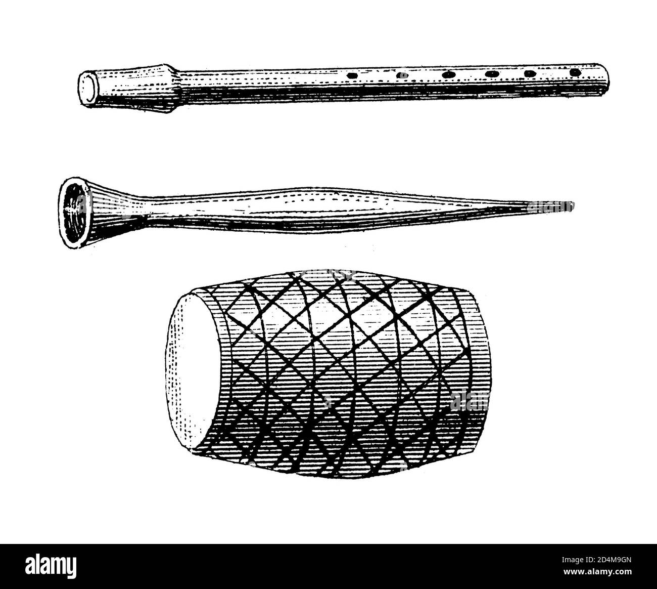 Instrumentos musicales prehistóricos fotografías e imágenes de alta  resolución - Alamy