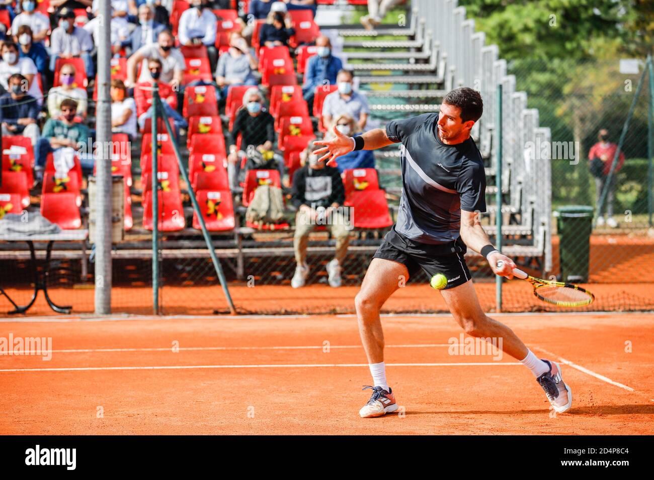 Federico Delbonis durante ATP Challenger 125 - Internazionali Emilia Romagna, Tenis Internacionales en parma, Italia, Octubre 09 2020 Foto de stock
