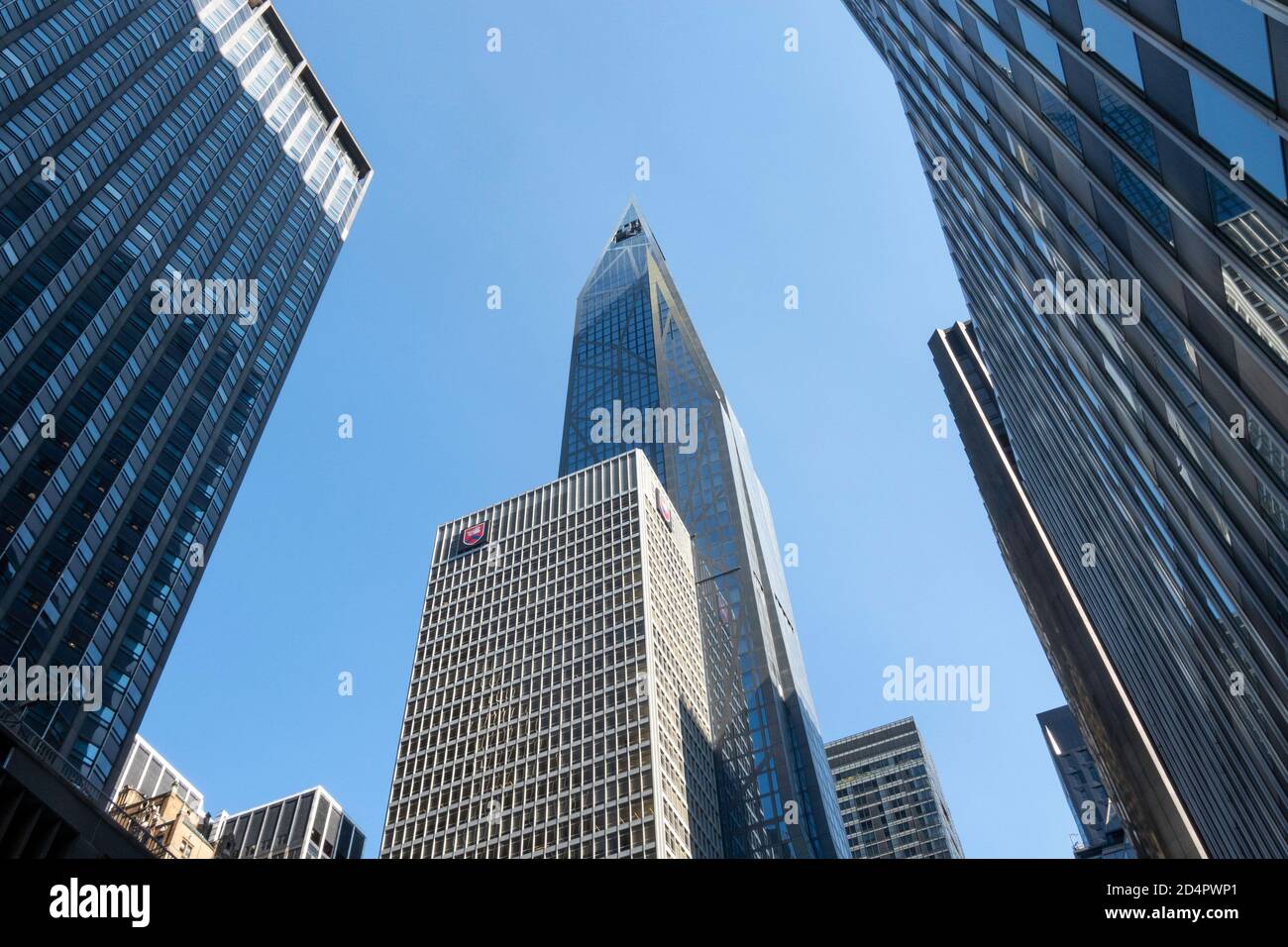 53W 53nd Street es un rascacielos de gran altura, Nueva York, EE.UU Foto de stock