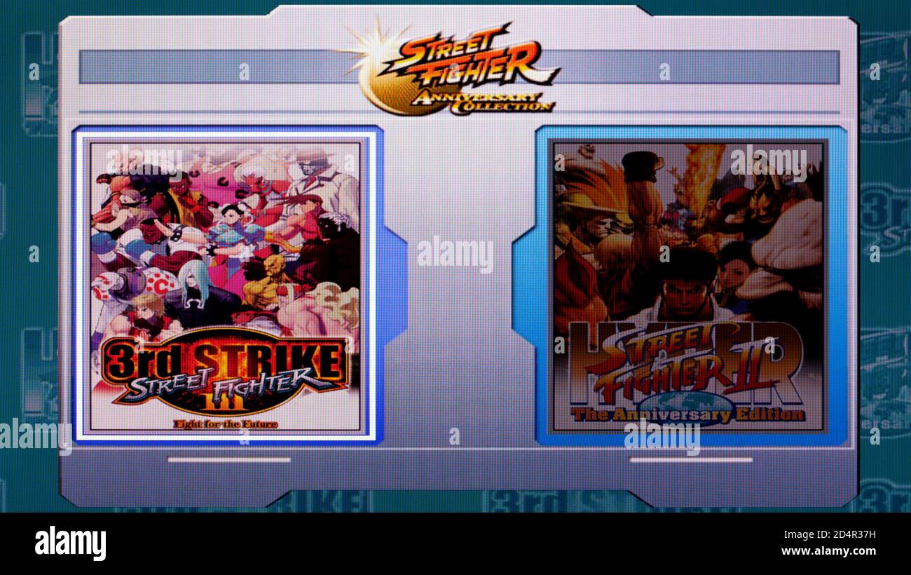 Street Fighter Collection 2 - Sony PlayStation 1 PS1 PSX - solo para uso  editorial Fotografía de stock - Alamy