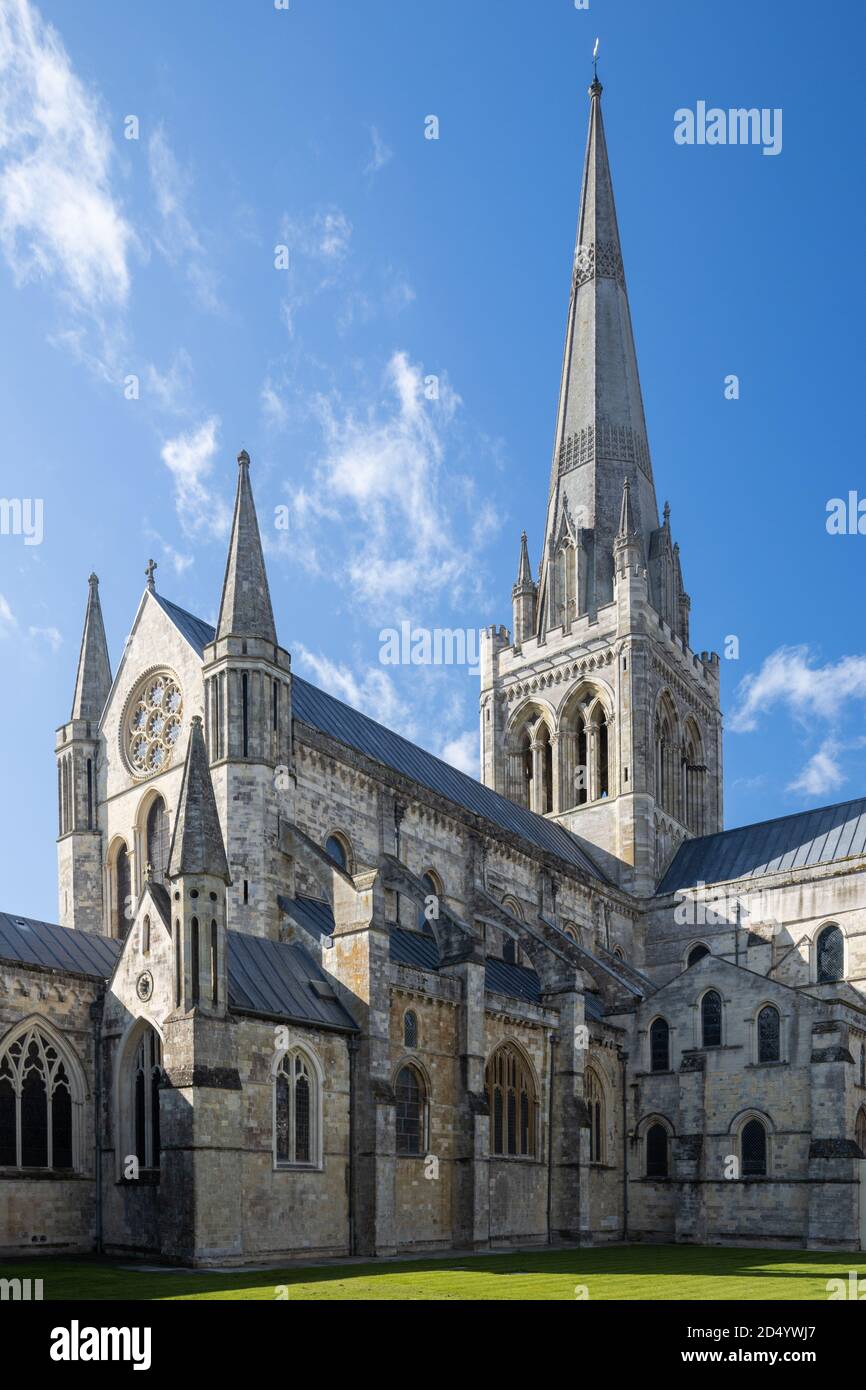 Catedral de Chichester, Chichester, West Sussex, Reino Unido Foto de stock