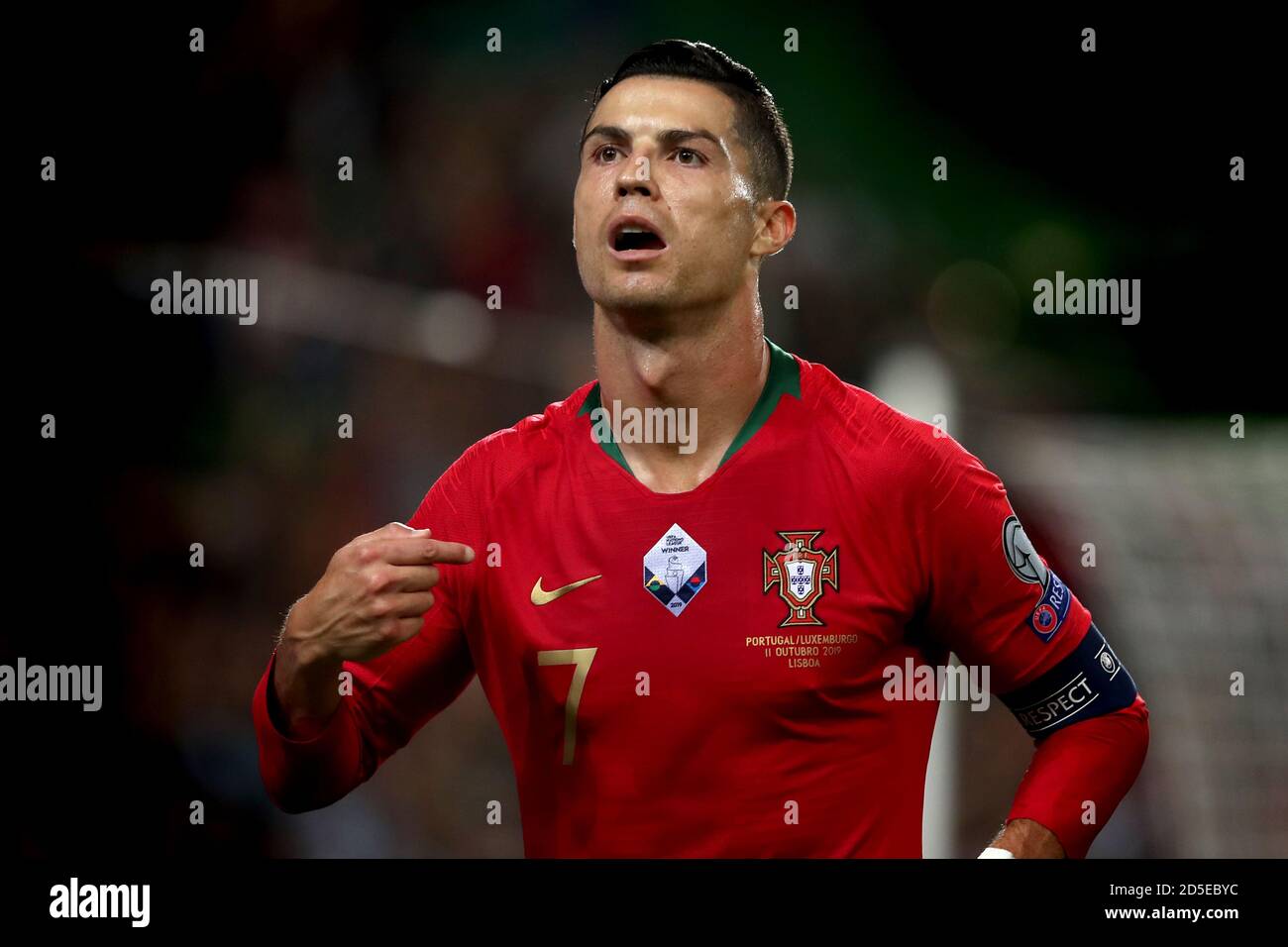 panorama cuenco Pila de Faro, Portugal. 13 de octubre de 2020. La estrella portuguesa de fútbol  Cristiano Ronaldo ha obtenido resultados positivos para COVID-19, informó  la Federación PortugalÃ•s de Fútbol en un comunicado en Lisboa, Portugal,