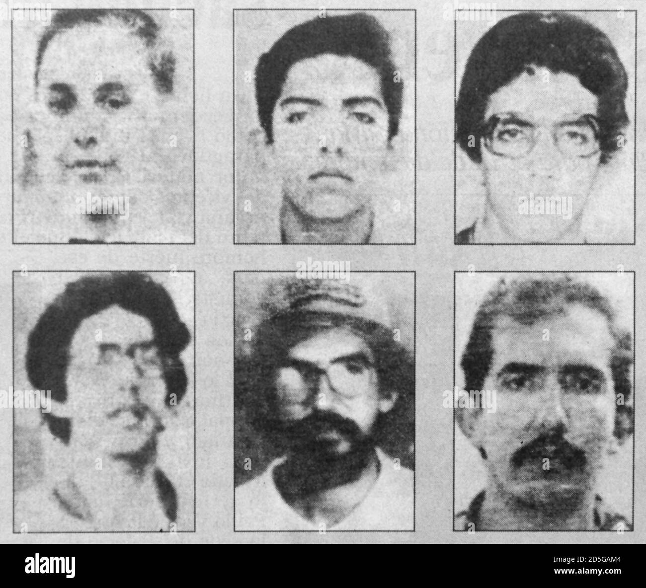 Caras diferentes de Luis Alfredo Garavito, un handyman conocido como