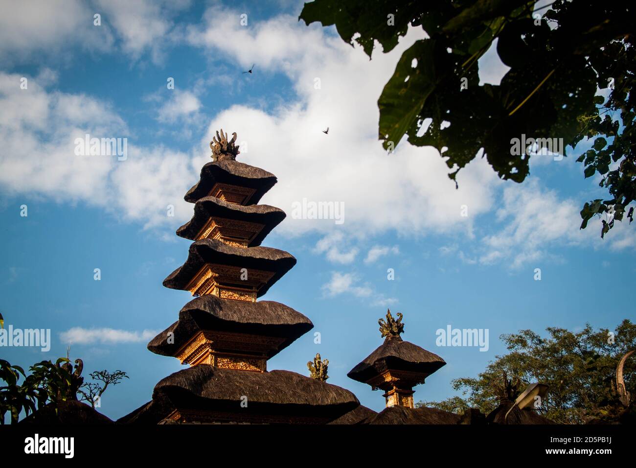 Templo Gunung Lebah en Ubud Foto de stock