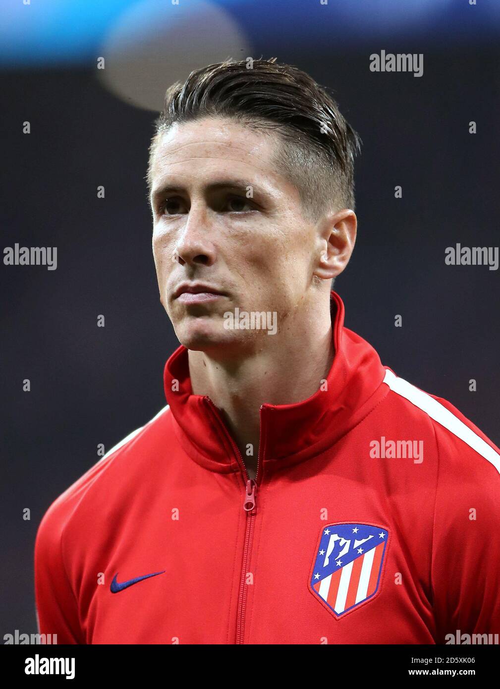 Fernando Torres del Atlético de Madrid antes del partido Fotografía de  stock - Alamy