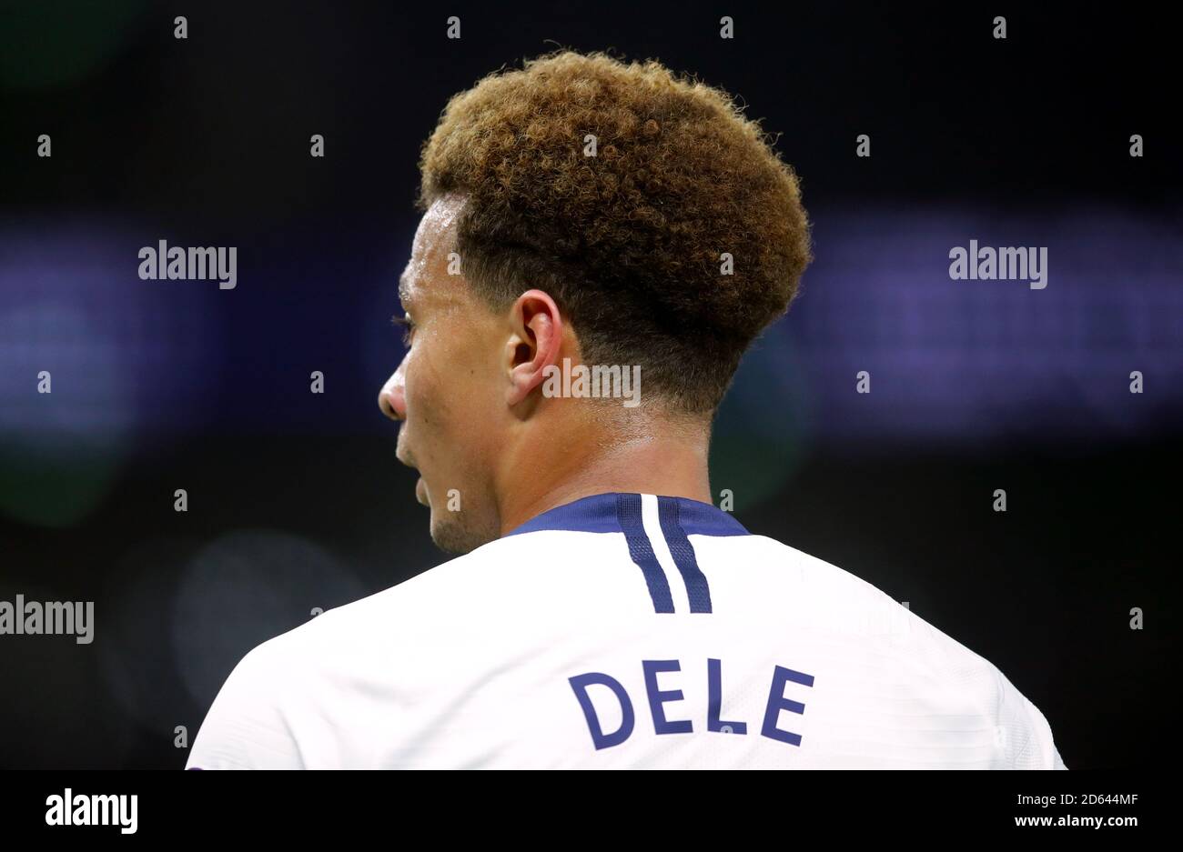 Detalle de la parte posterior de la camiseta de Tottenham Hotspur's. DELE  Alli Fotografía de stock - Alamy