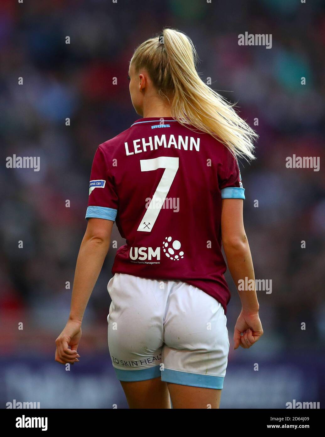 El West Ham United's Alisha Lehmann Fotografía de stock Alamy