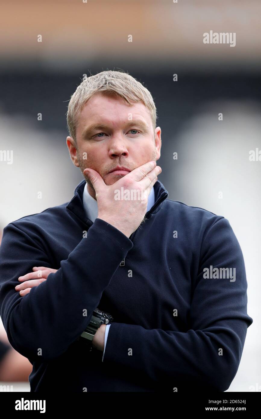Hull City manager Grant McCann Foto de stock
