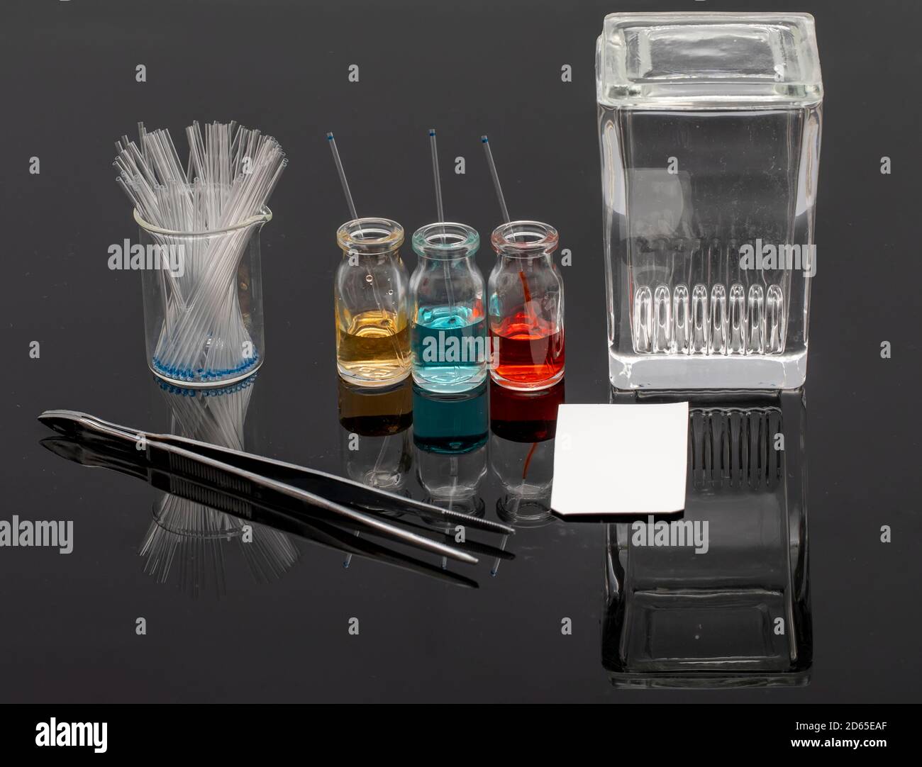La cromatografía de capa fina (TLC) es una técnica muy utilizada en