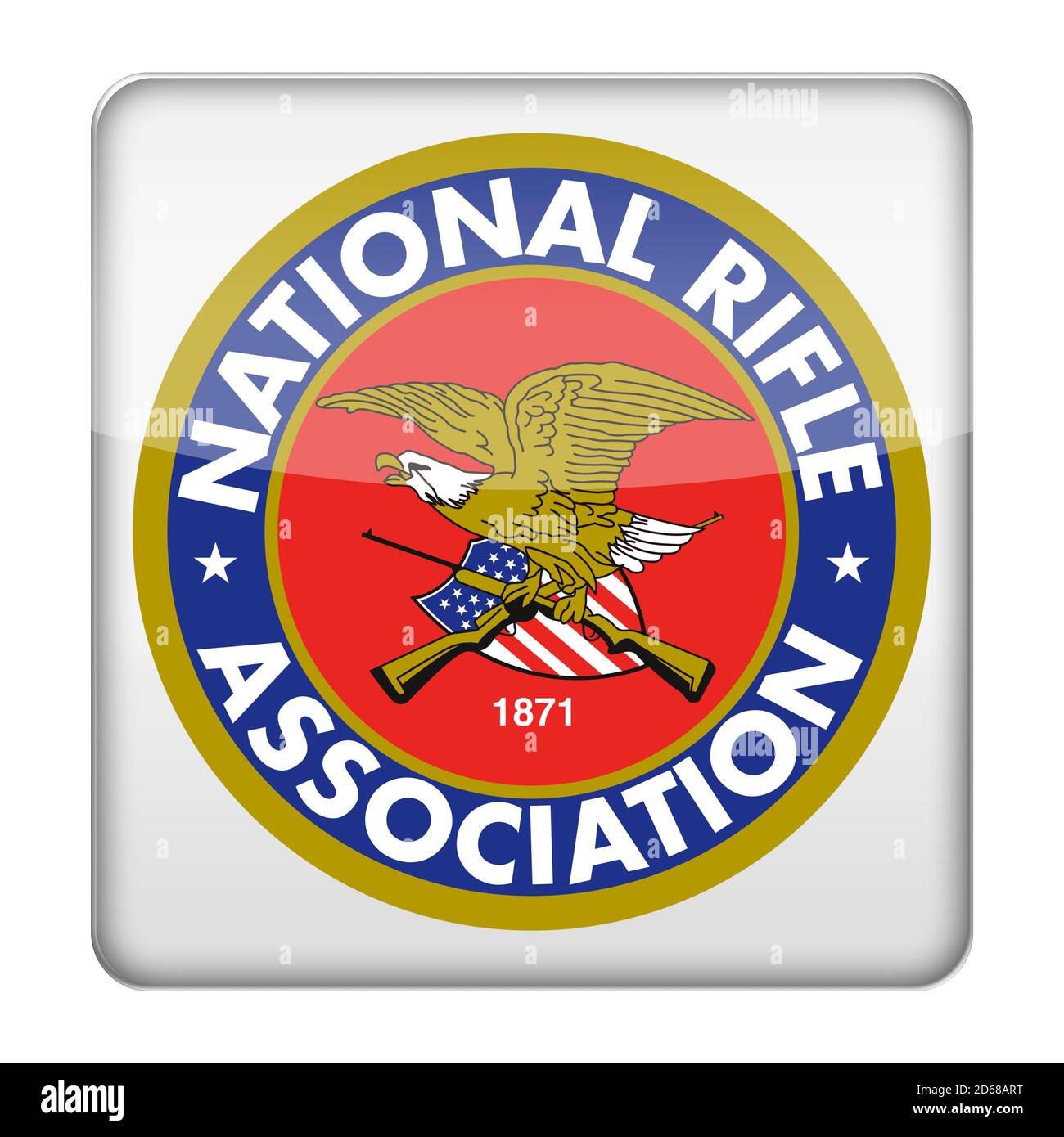 Asociación Nacional del Rifle de la NRA Foto de stock