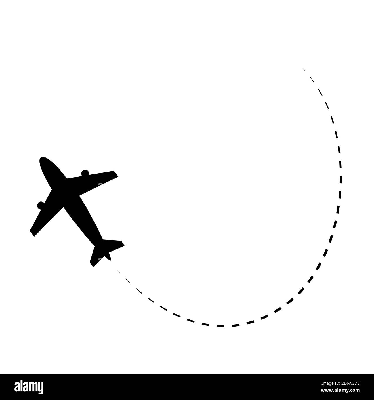 Icono de plano con trazado de línea, ilustración vectorial. Ilustración del Vector