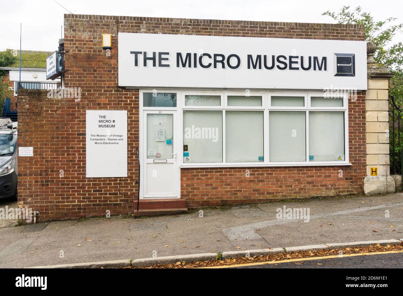 El Museo Micro de computadoras antiguas, juegos y micro electrónica en Ramsgate. Foto de stock