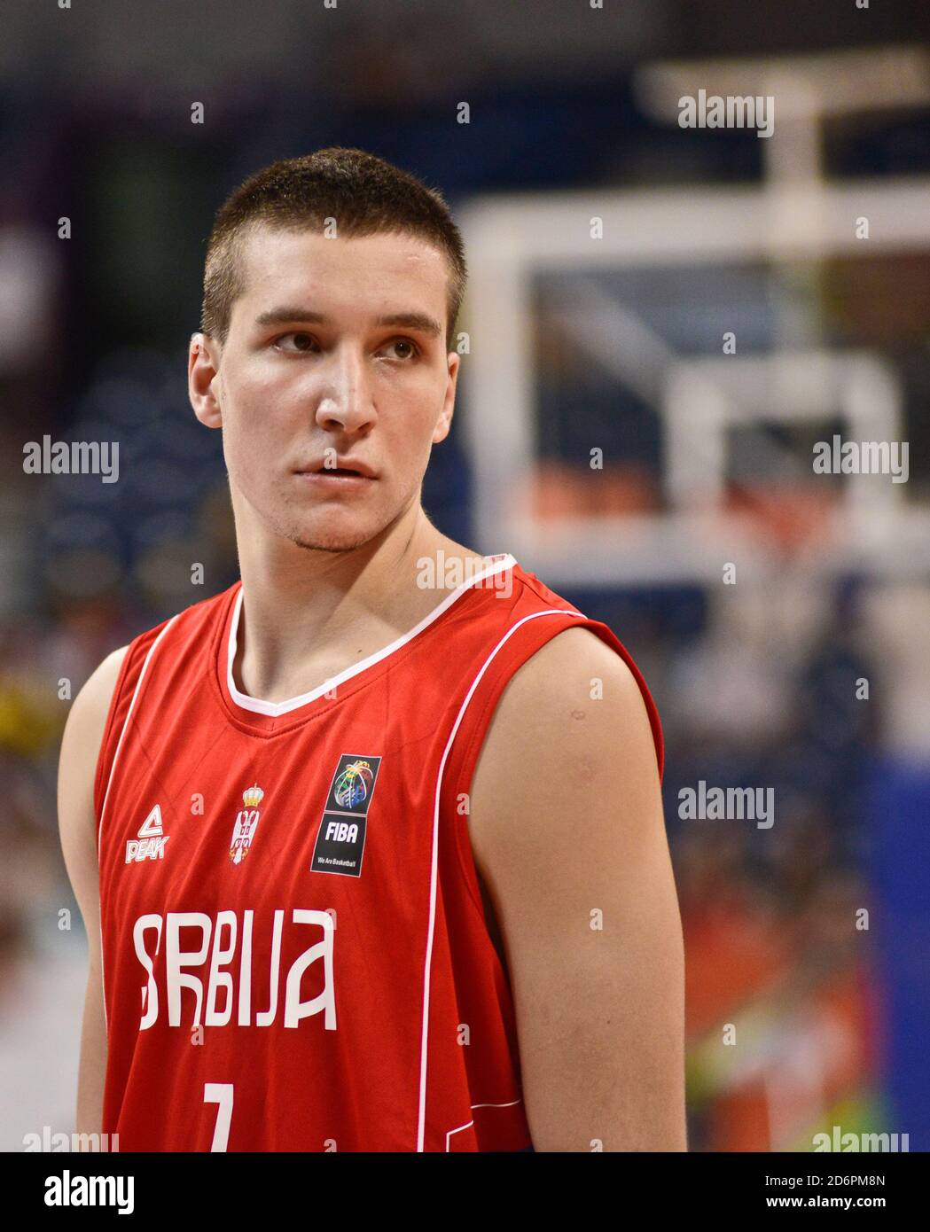 Bogdan Bogdanovic - Equipo Nacional de Baloncesto de Serbia. FIBA OQT  Tournament, Belgrado 2016 Fotografía de stock - Alamy