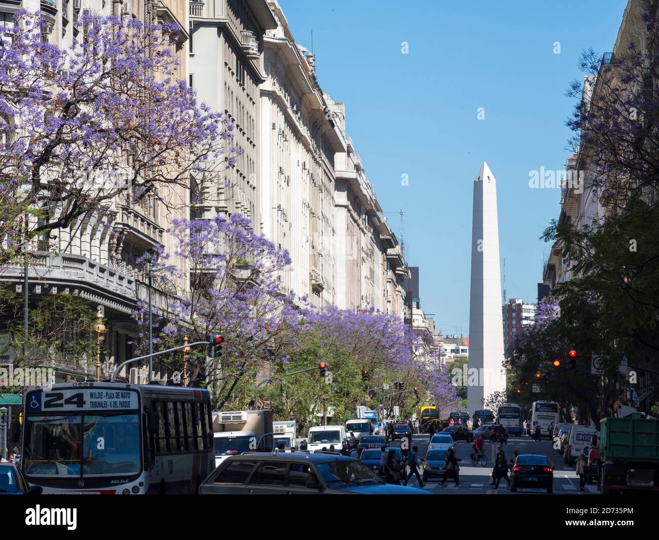 El Obelisco De Buenos Aires Vista Desde La Calle Diagonal Norte Buenos Aires La Capital De 4612