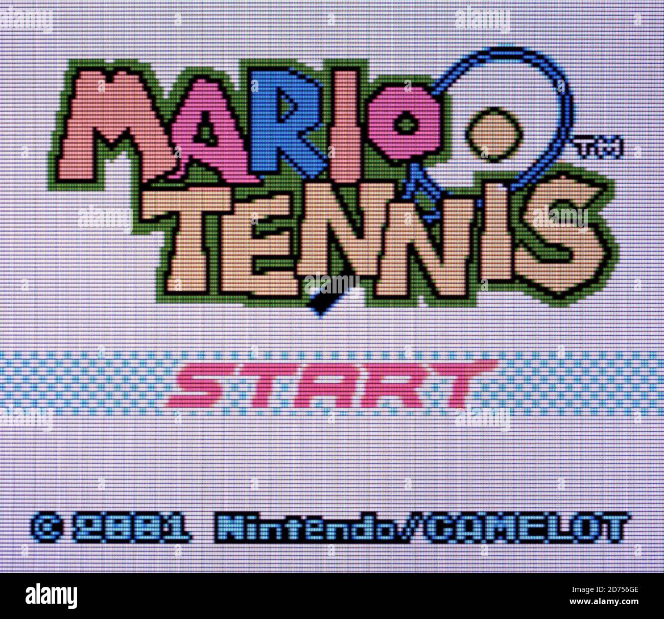 Mario Tennis - Nintendo Game Boy Color Videogame - Editorial usar solo  Fotografía de stock - Alamy