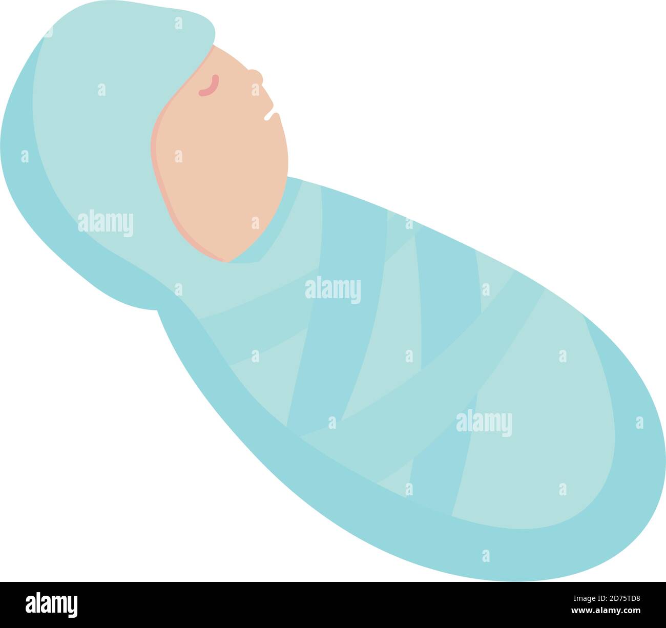 Bebe Envuelto Imagenes Vectoriales De Stock Alamy