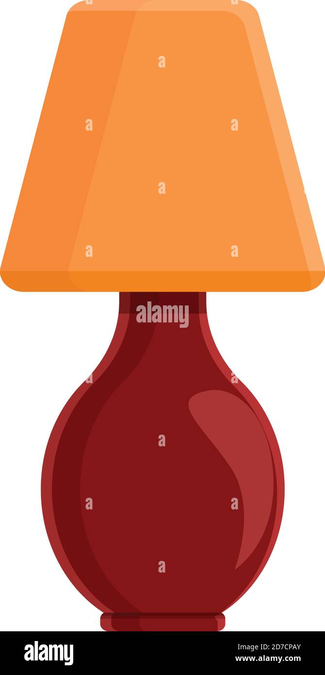 Acogedora lámpara de noche en casa icono. Dibujos animados de acogedor  hogar noche lámpara vector icono para diseño web aislado sobre fondo blanco  Imagen Vector de stock - Alamy
