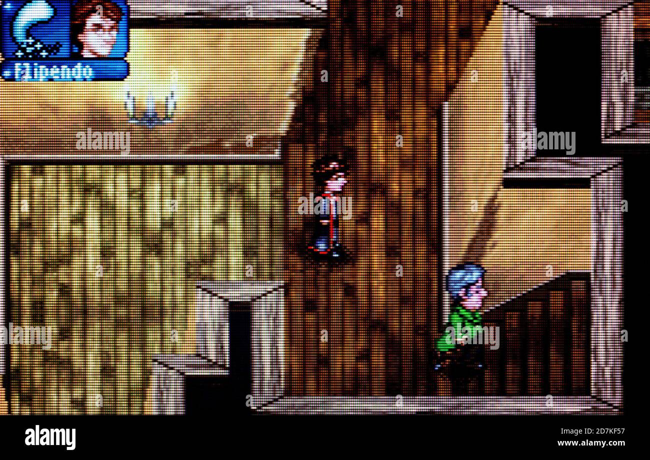 Harry Potter y el preso de Azkaban - Juego de Nintendo Boy Advance Videogame - sólo para uso editorial Foto de stock