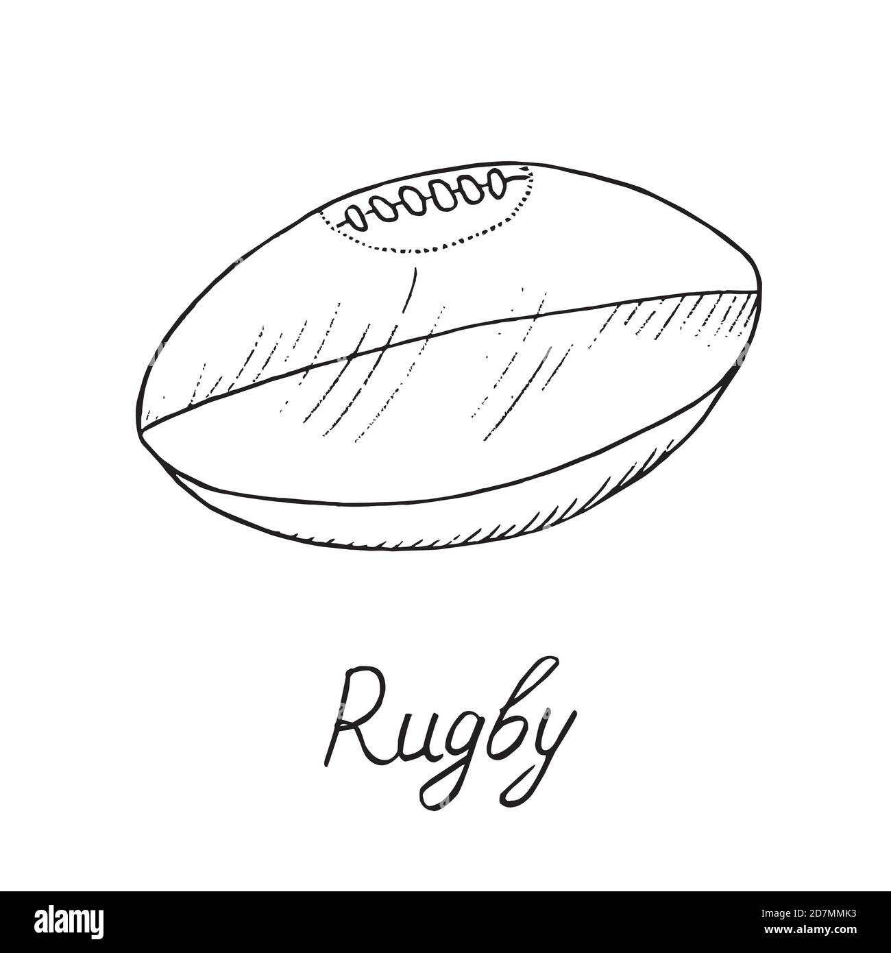 Dibujo de pelota de rugby fotografías e imágenes de alta resolución - Alamy