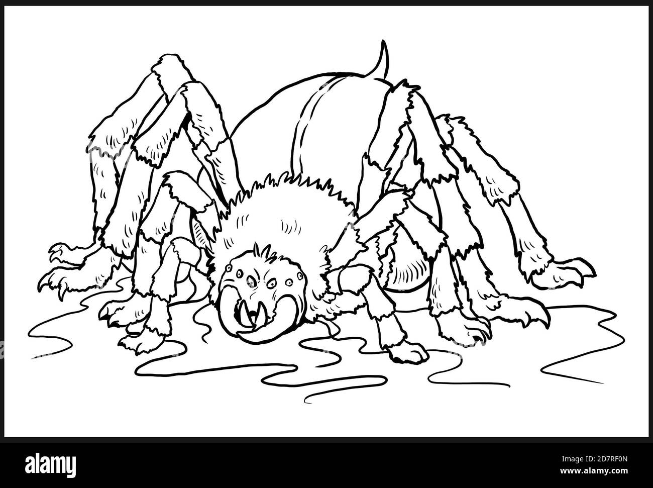 Monster Spider Fotos E Imagenes De Stock Alamy