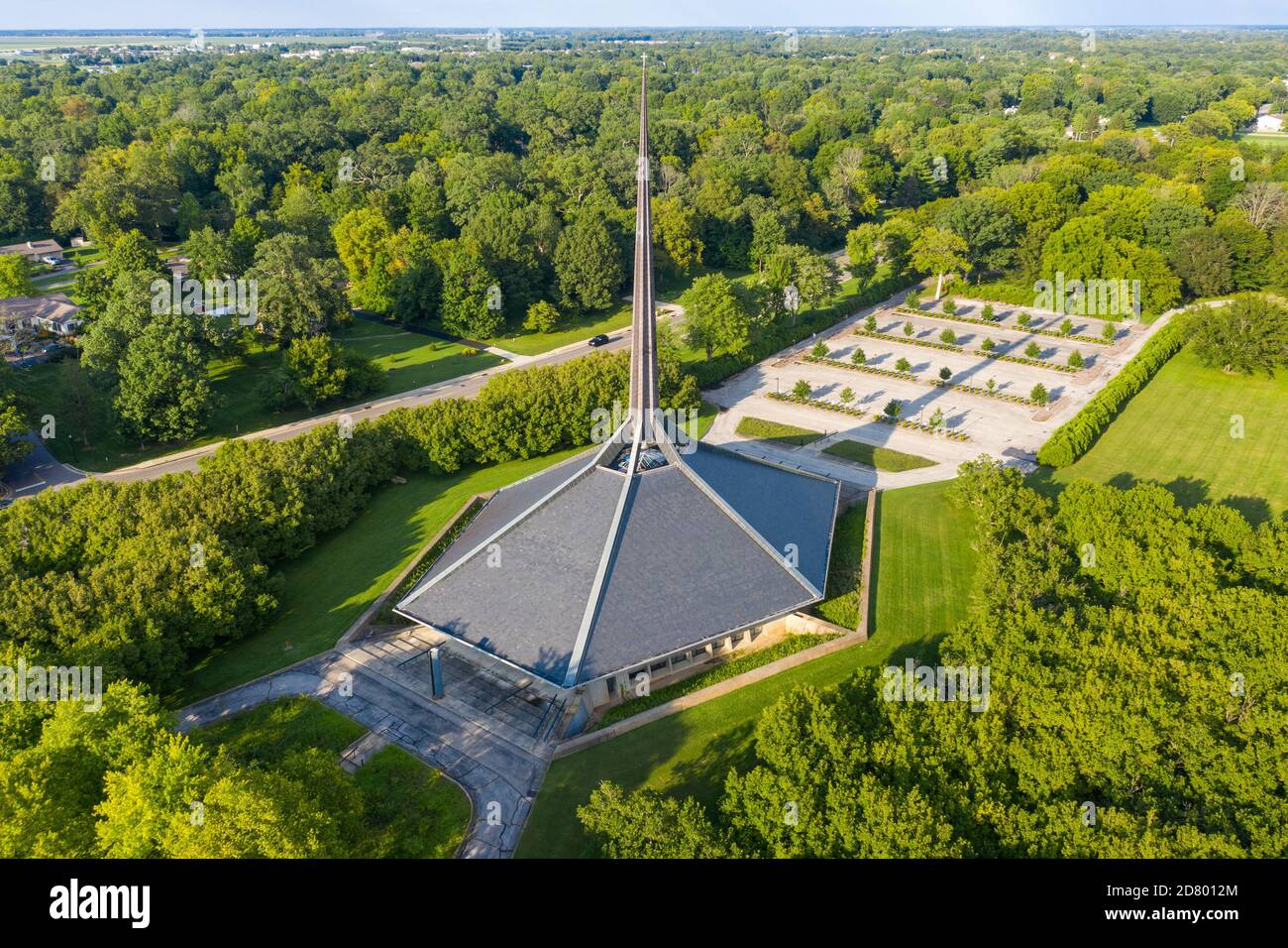 Iglesia Cristiana del Norte, Eero Saarinen, 1964, Columbus, Indiana, Fotografía de stock - Alamy Iglesia Cristiana del Norte, Eero Saarinen, 1964, Columbus, Indiana, Fotografía de stock - Alamy