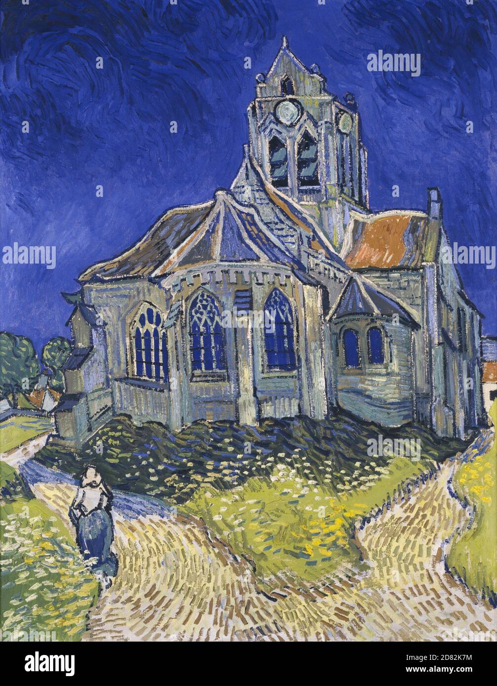 Título: La Iglesia en Auvers-sur-Oise Creador: Vincent van Gogh Fecha: 1890 Medio: Óleo sobre lienzo Dimensiones: 94 x cm ubicación: Musee d'Orsay, Paris Fotografía de stock - Alamy Título: La Iglesia en Auvers-sur-Oise Creador: Vincent van Gogh Fecha: 1890 Medio: Óleo sobre lienzo Dimensiones: 94 x cm ubicación: Musee d'Orsay, Paris Fotografía de stock - Alamy