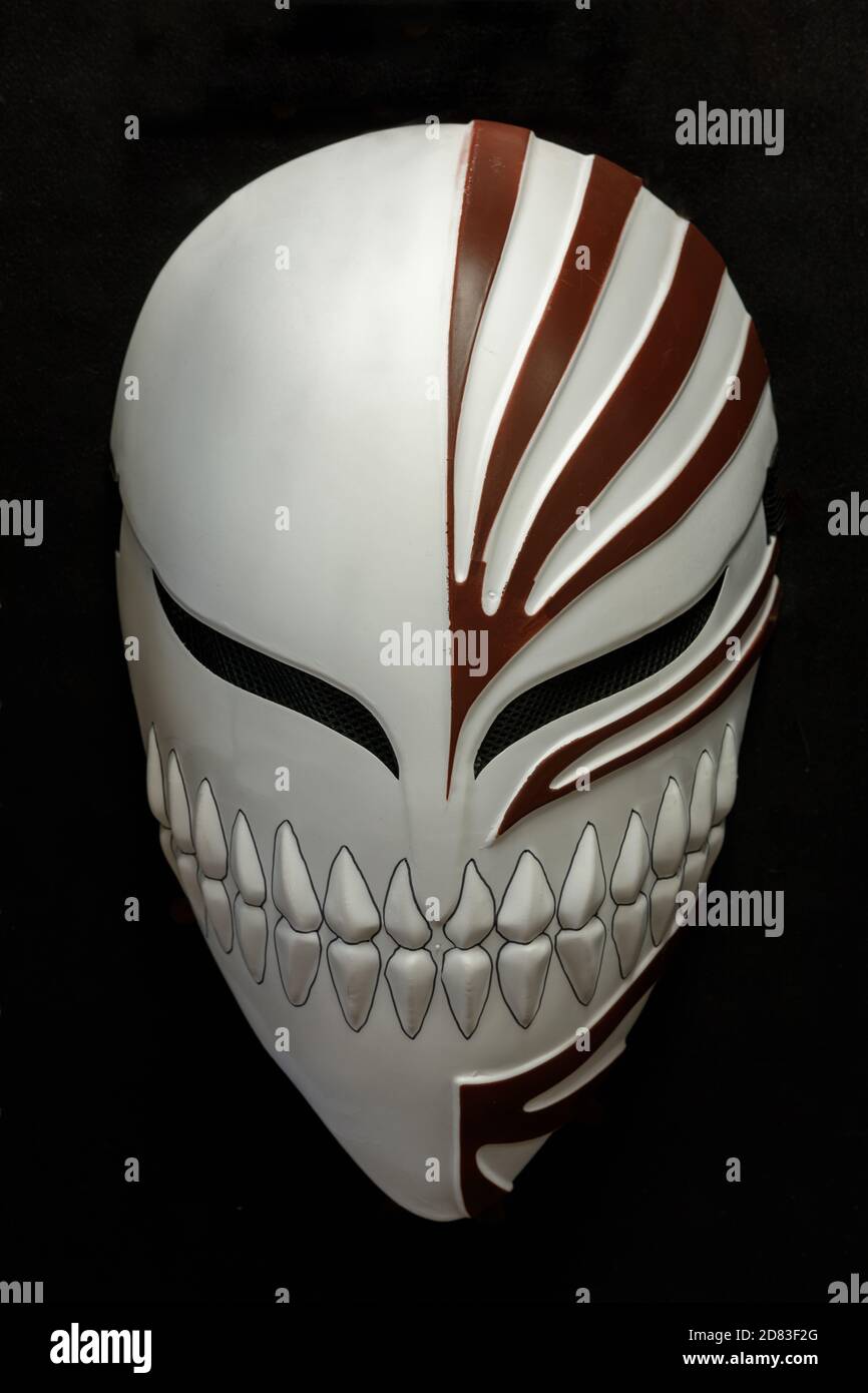 Mascarilla Ichigo Kurosaki Hollow - Bleach Fotografía de stock - Alamy