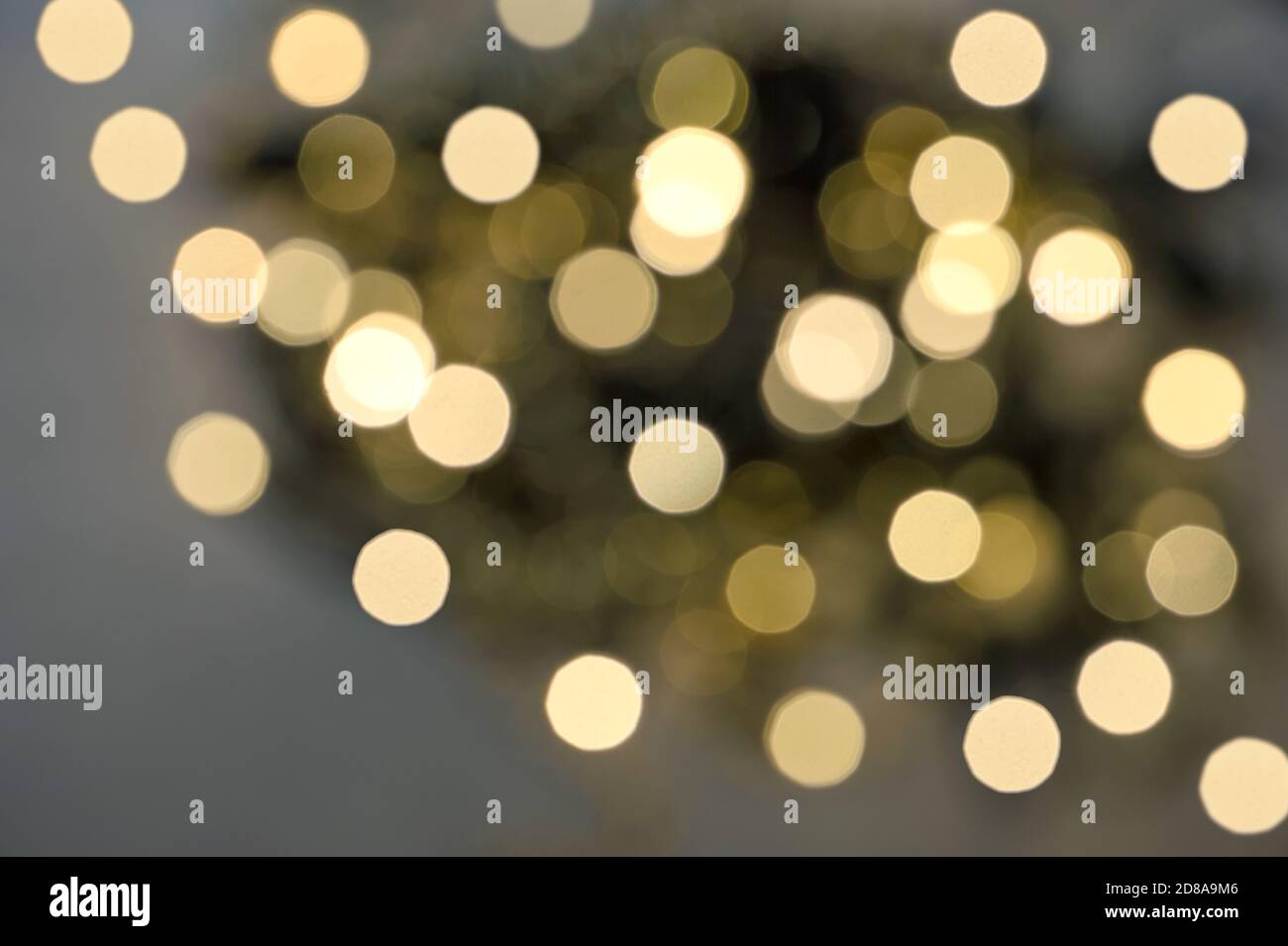 Navidad decoración brillo y luces desenfocado bokeh Foto de stock